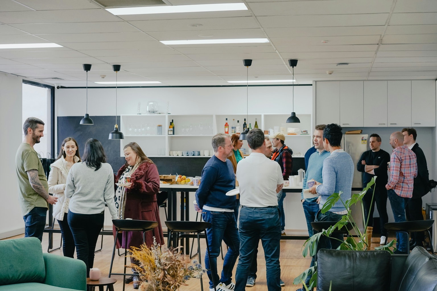 Office gathering